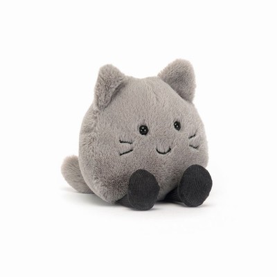 Jellycat Amuseabean Cat USA | 75013TQEM